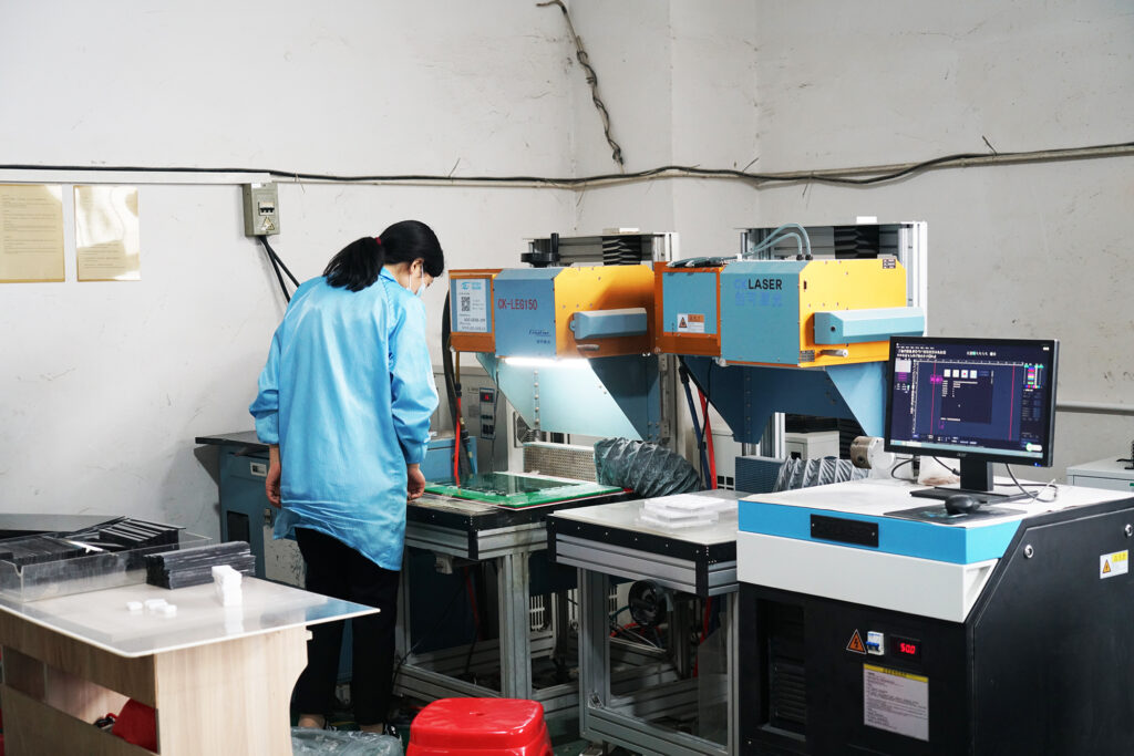 mahjong laser engraving