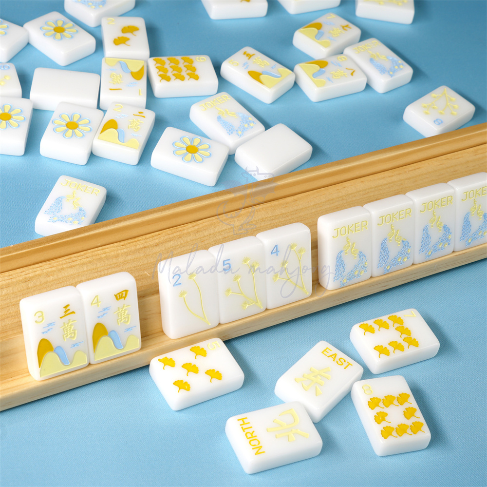 custom acrylic mahjong tiles