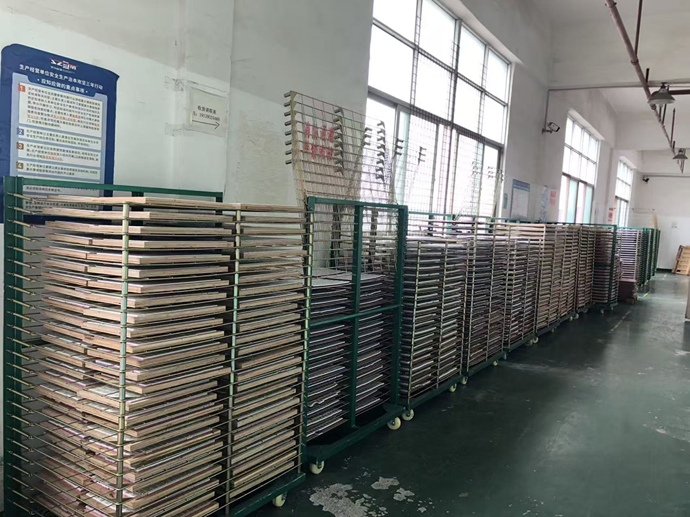 custom mahjong tiles ink drying