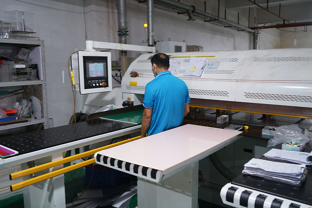 custom mahjong material cutting