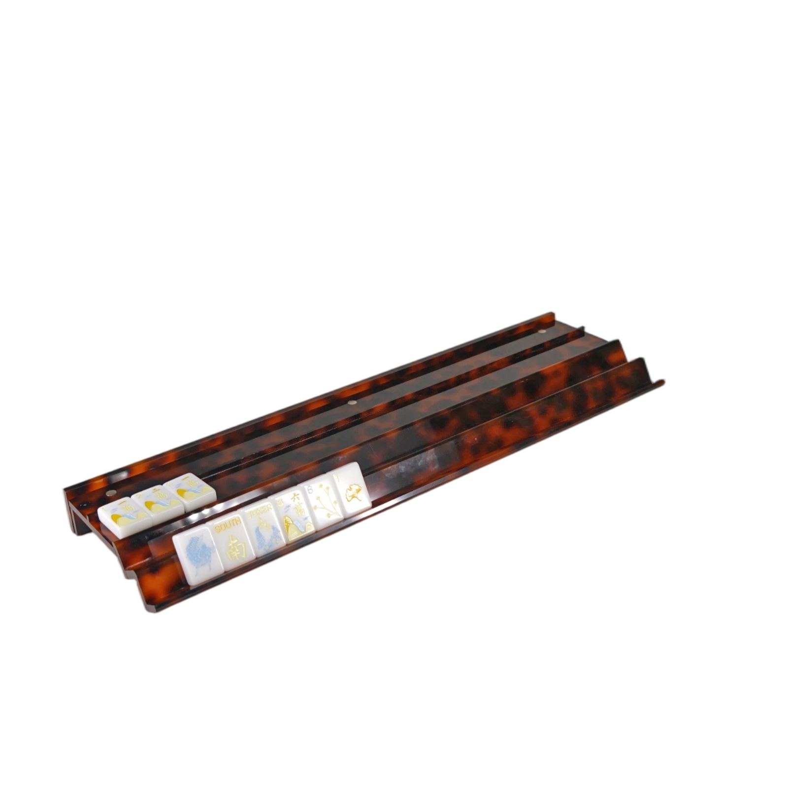 double layers mahjong rack
