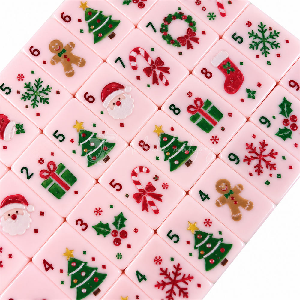 Custom christmas mahjong tiles Manufacturer